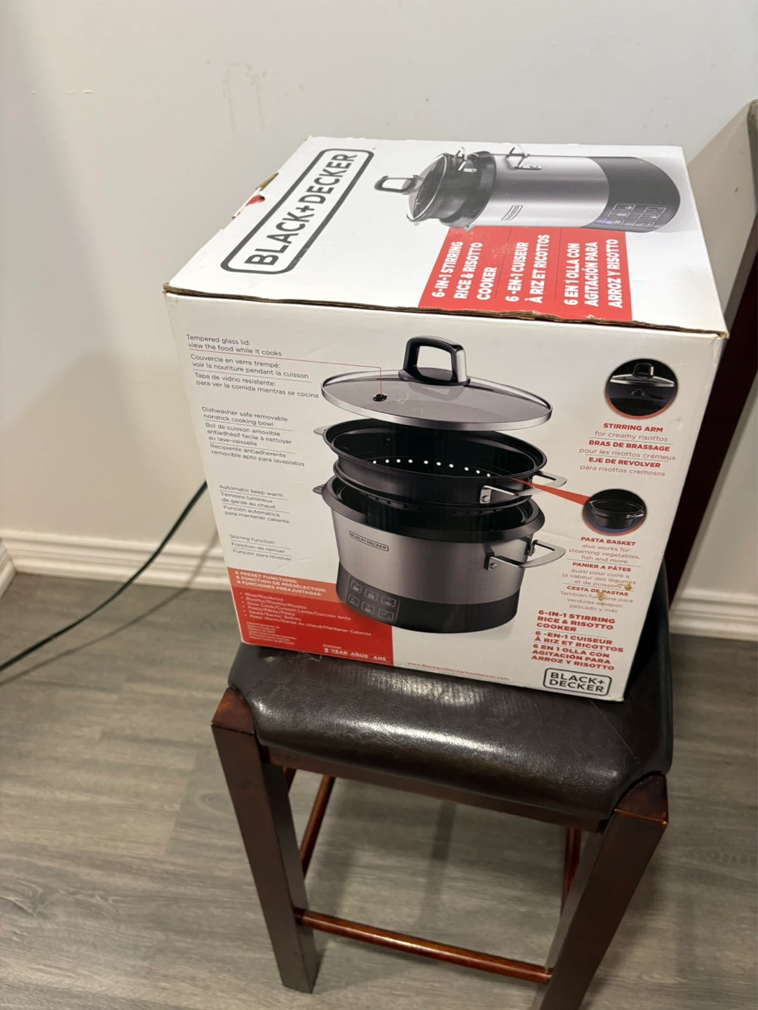 Black+Decker 6-in-1 Rice and Risotto Cooker - photo 2