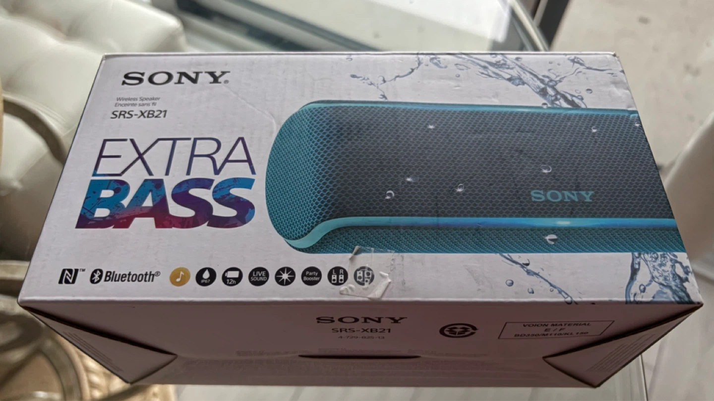 Sony SRS-XB21 Wireless Speaker