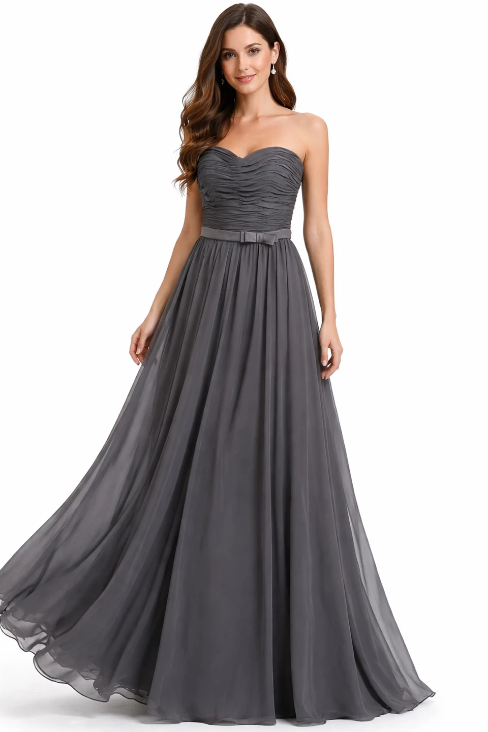 GREY DRESS With tags size 10