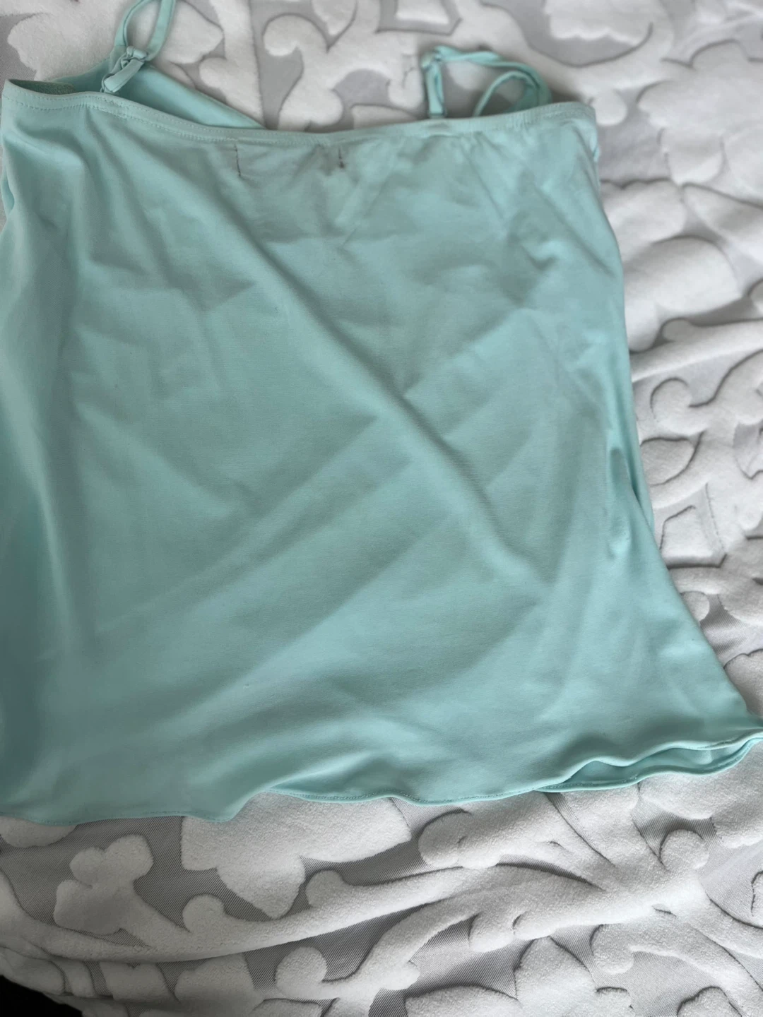 Light Blue Beaded Camisole Top - photo 2