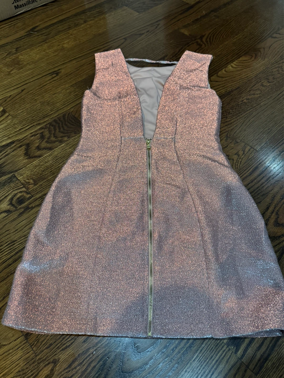 Express Pink Glitter Sleeveless Dress - photo 2