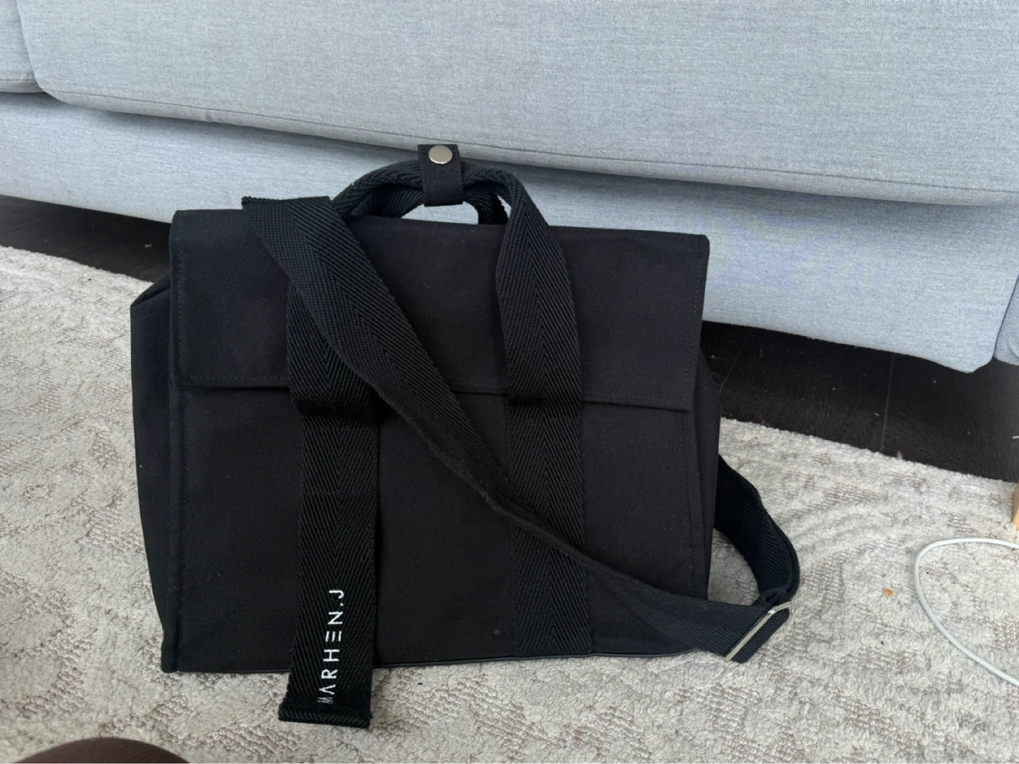 Black MARHEN.J Canvas Tote Bag - photo 2