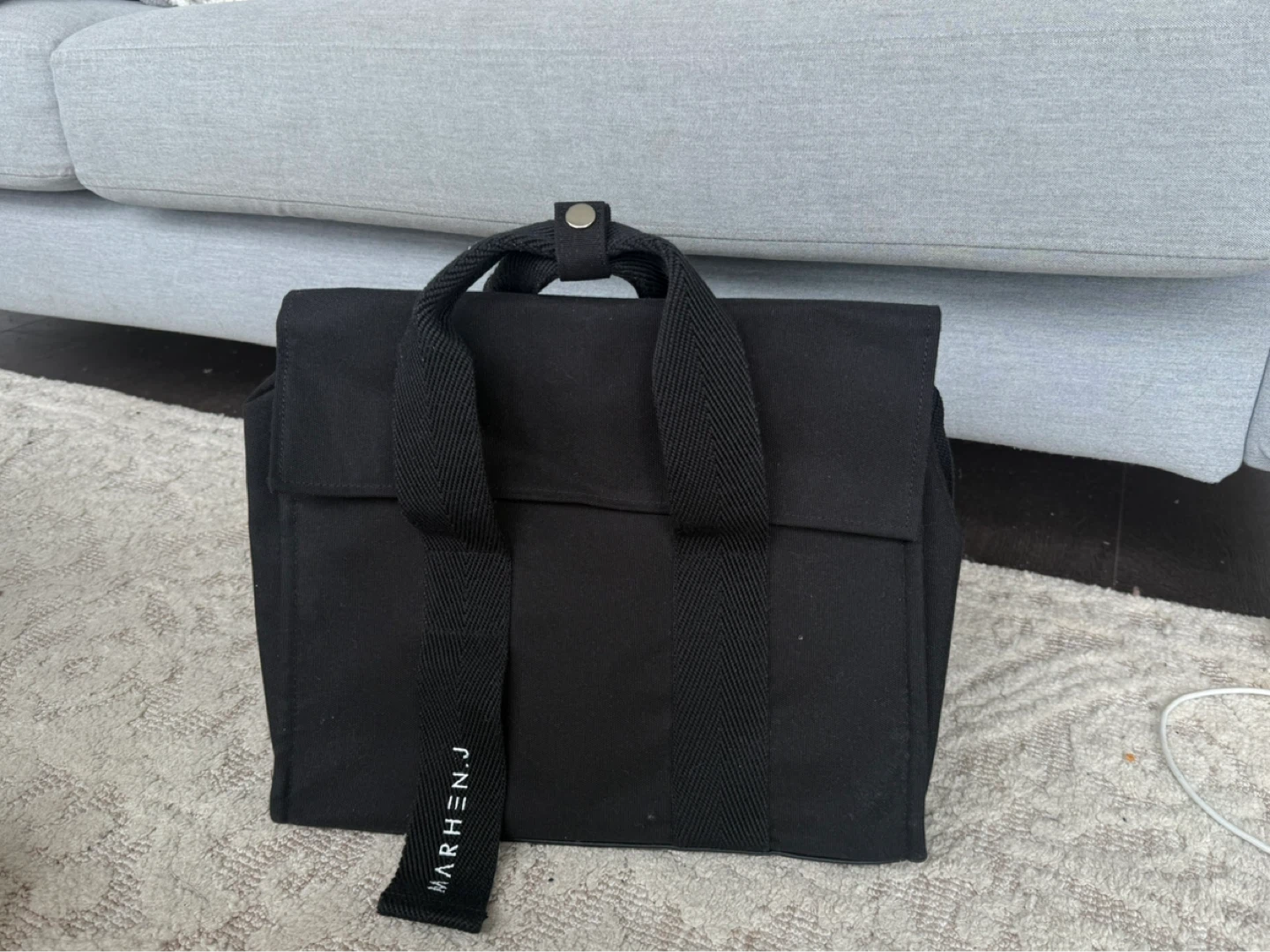 Black MARHEN.J Canvas Tote Bag