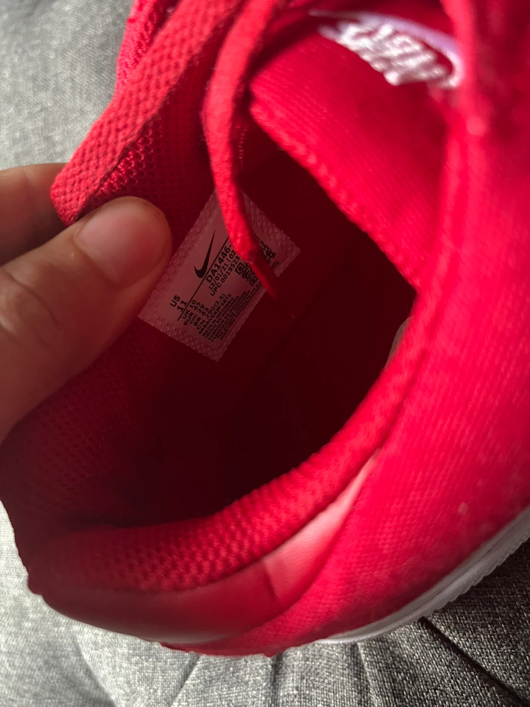 Nike Canvas Sneakers - Red - photo 5
