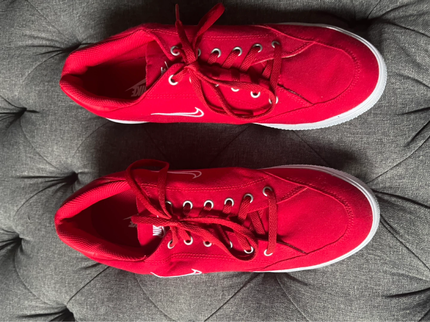 Nike Canvas Sneakers - Red - photo 3