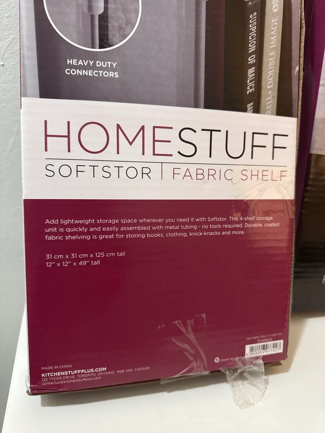 Homestuff Softstor Fabric Shelf- Set of 2 - photo 2