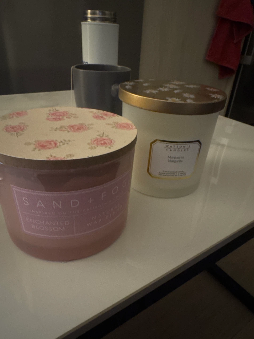 Sand Blossom Candle &  Margarita Candle