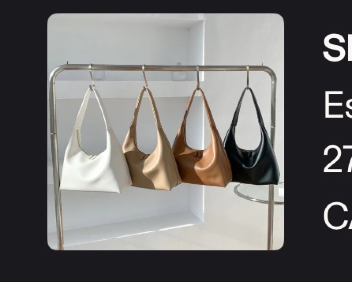 Black Shoulder Bag - photo 2