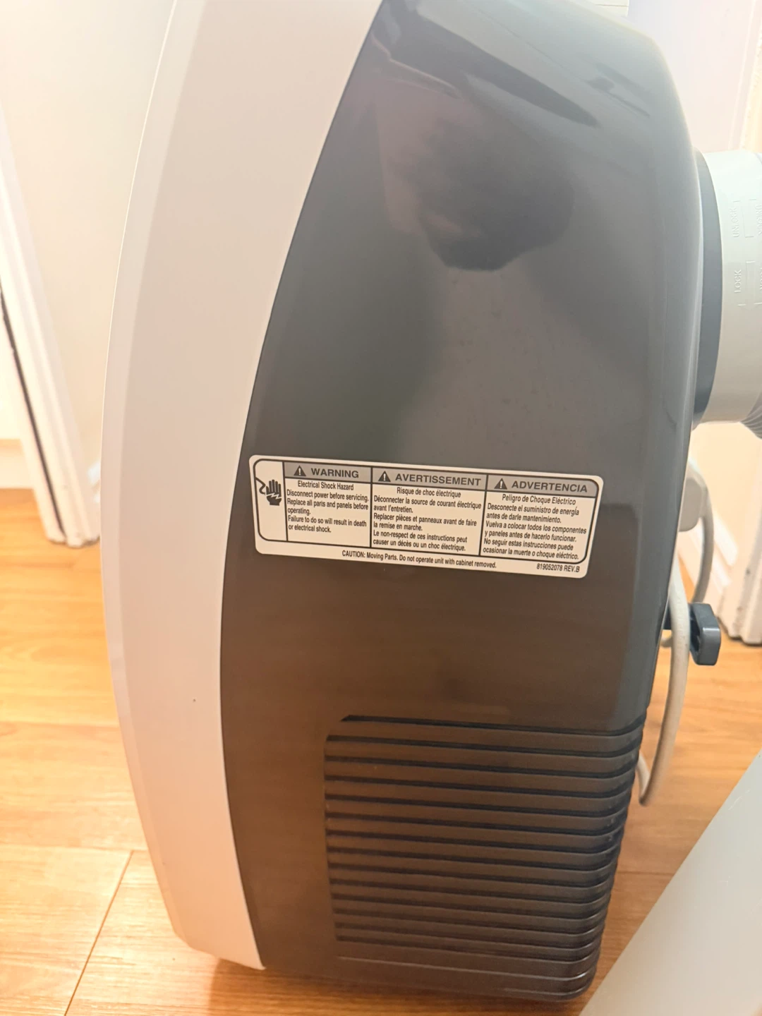 Insignia Portable Air Conditioner NS-AC8PWH9-C