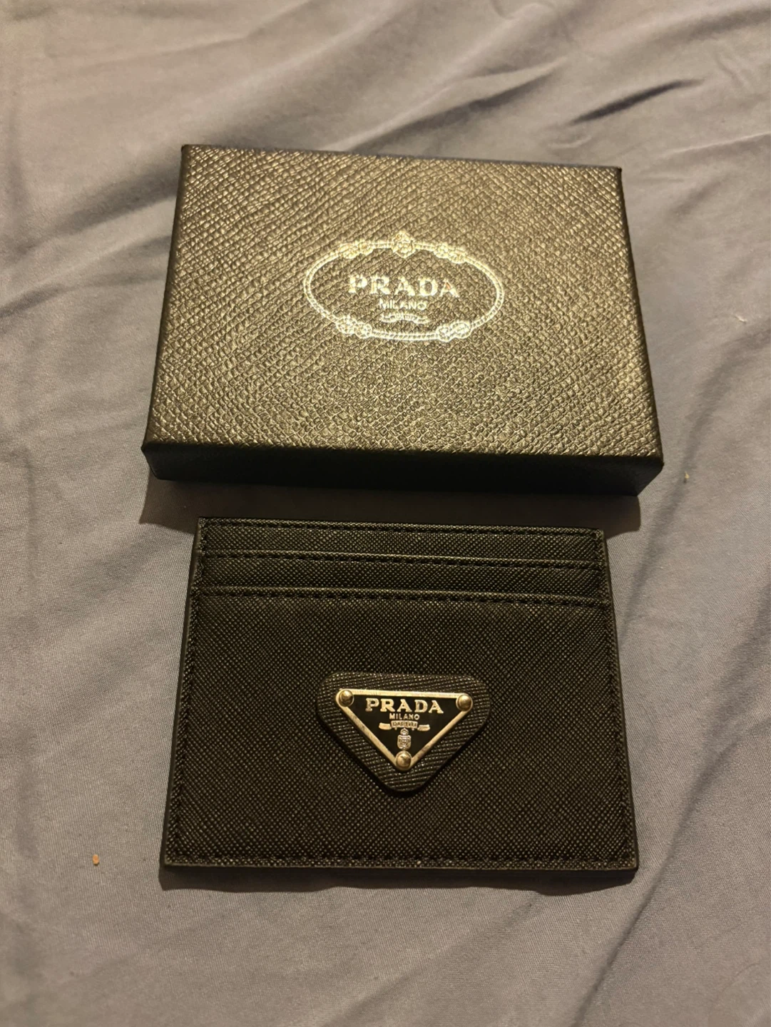 Black Prada card holder - photo 2