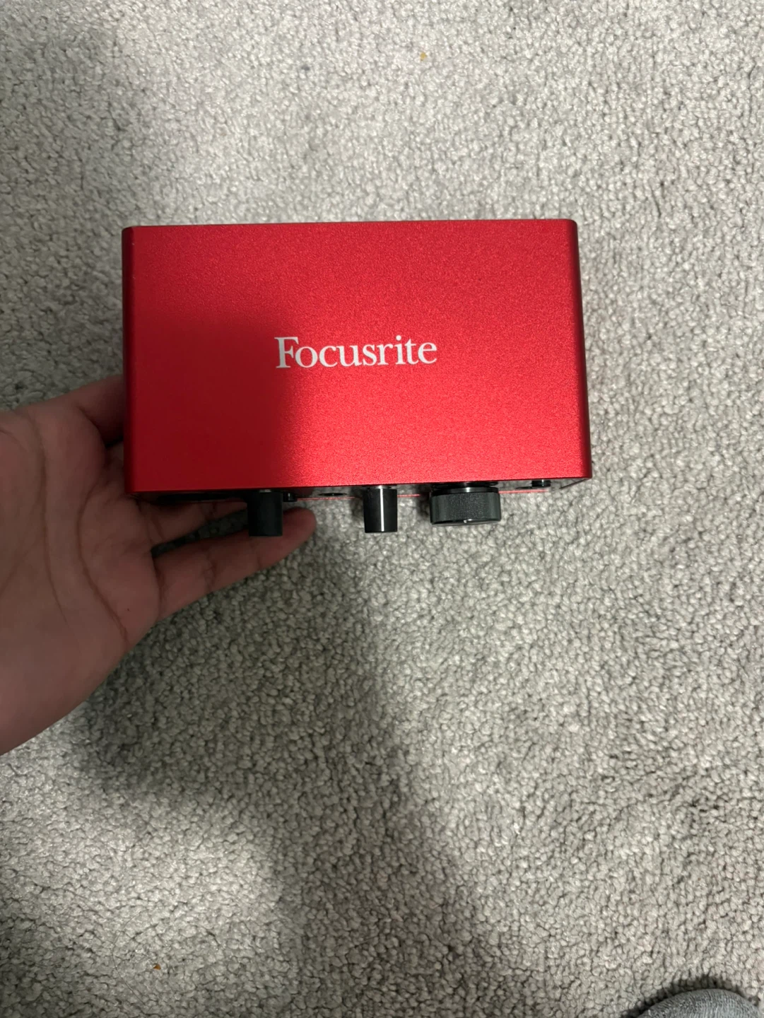 Focusrite Scarlett Solo USB Audio Interface - Used Twice - photo 3