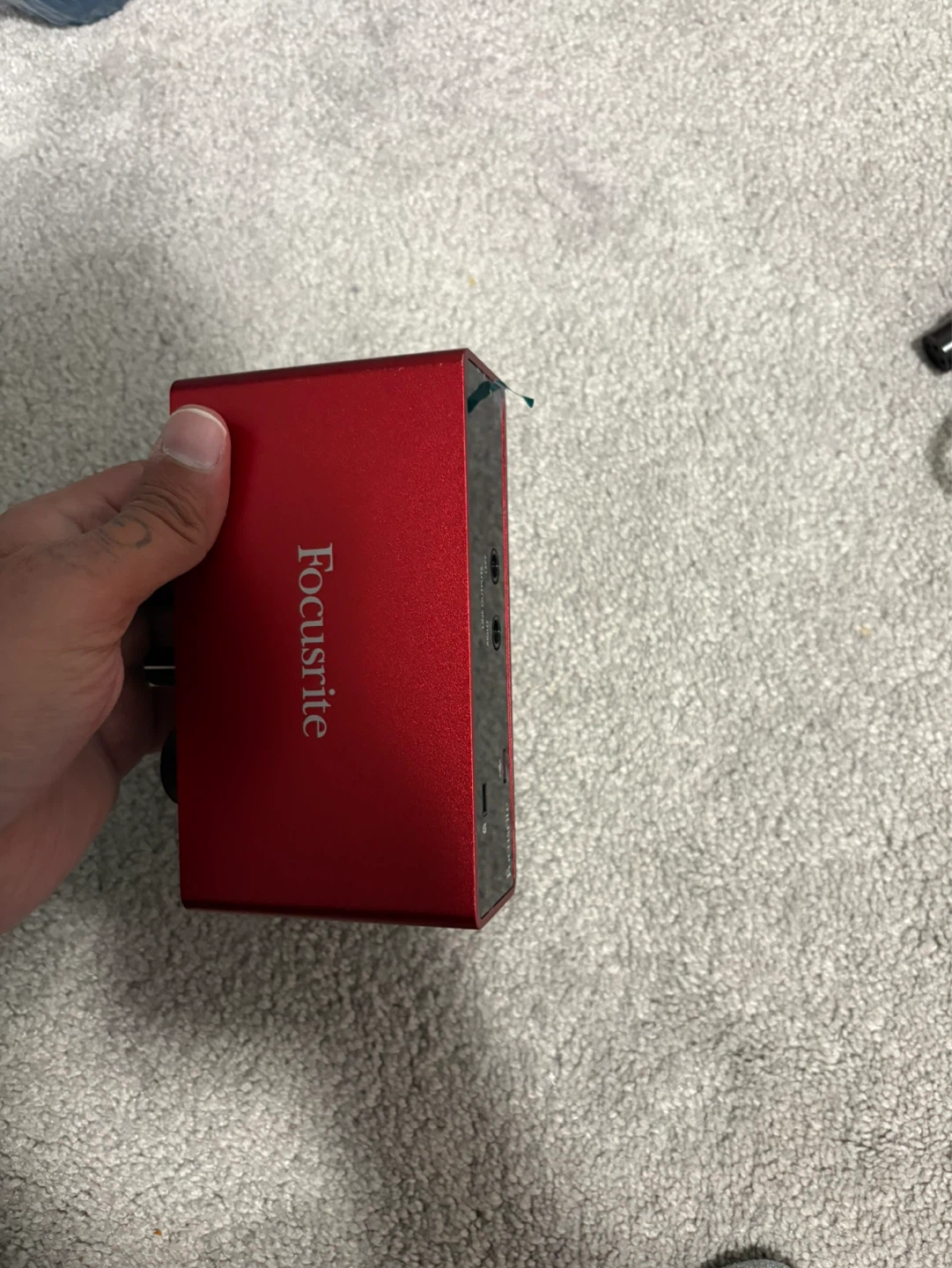 Focusrite Scarlett Solo USB Audio Interface - Used Twice - photo 2