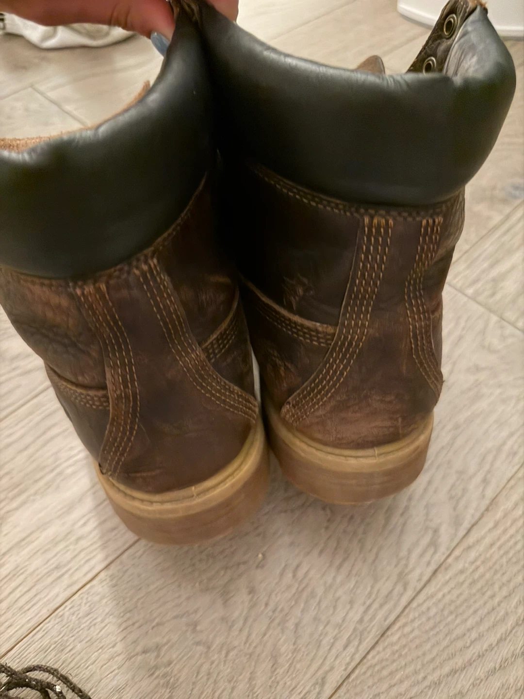 Timberland Brown Leather Lace-Up Boots - photo 3