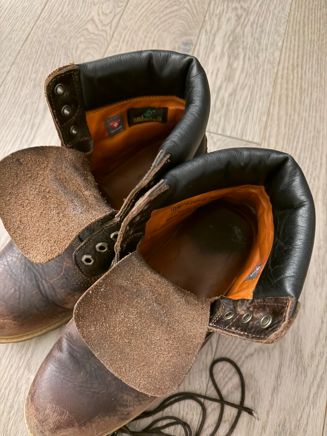 Timberland Brown Leather Lace-Up Boots - photo 2