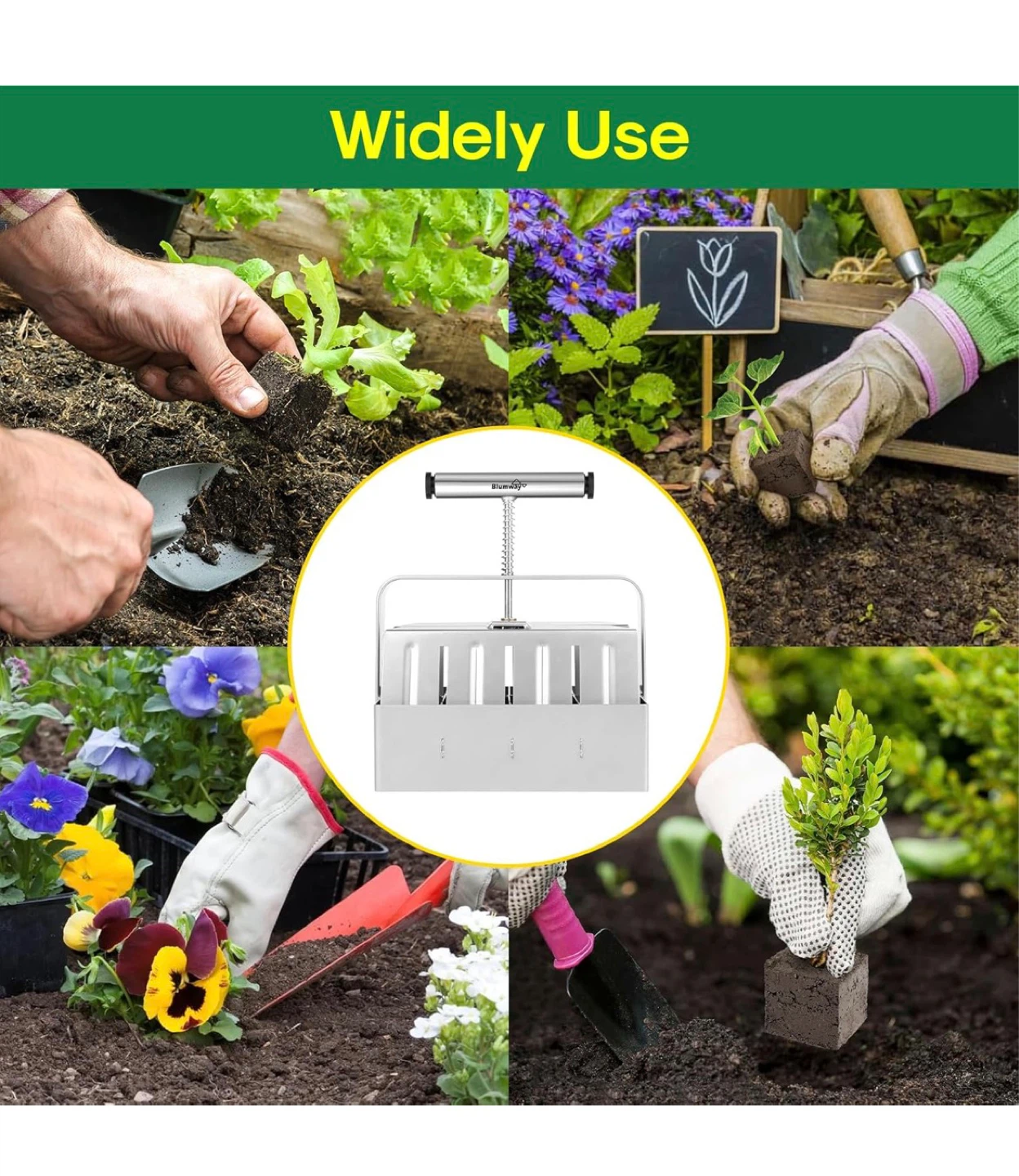 Blumway 8-Piece Soil Block Maker - photo 4
