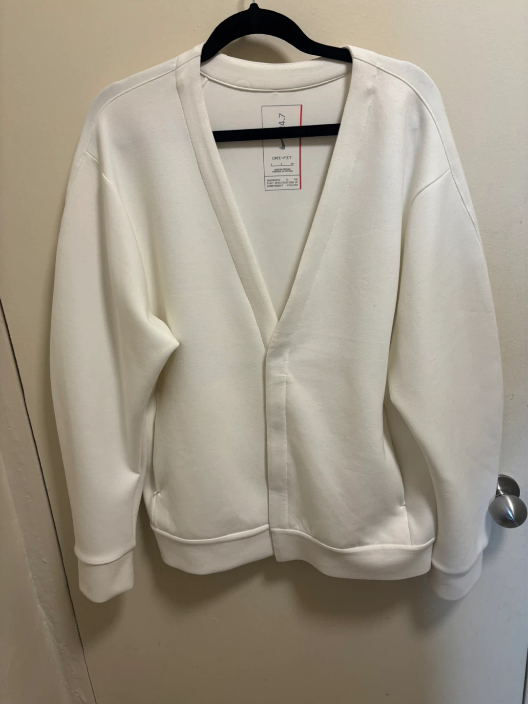 Nike Dri-FIT 24/7 Sweater White Size S