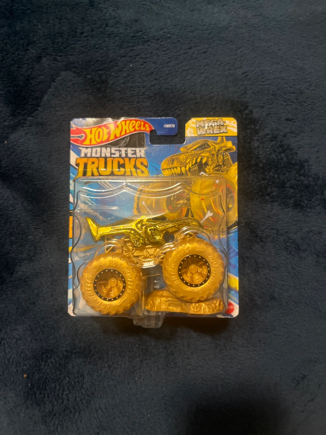 Hot Wheels Monster Trucks Mega Wrex Gold Toy Truck