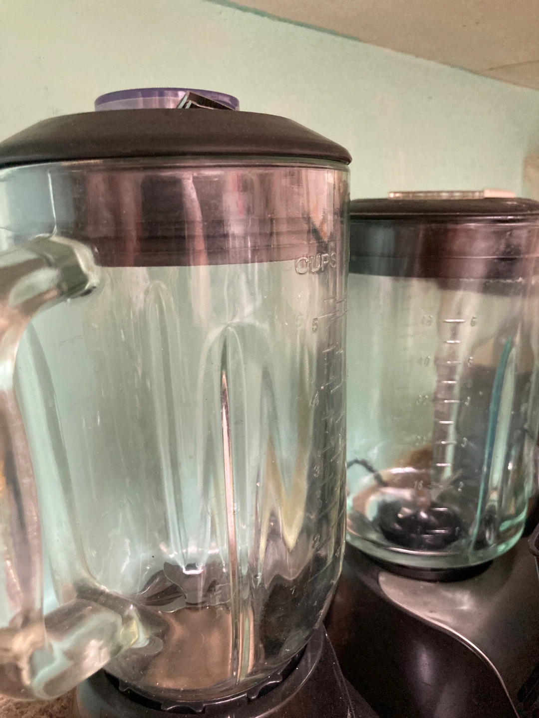 Glass Blender Jar with Lid