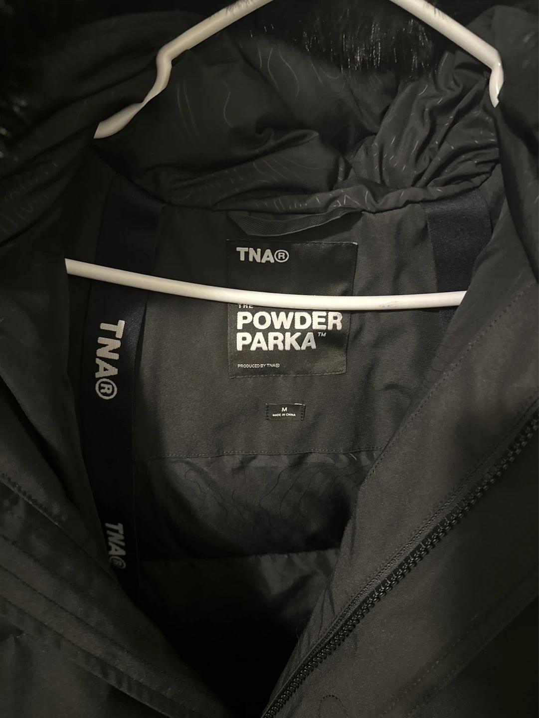 TNA The Powder Parka Black Size Medium - photo 2