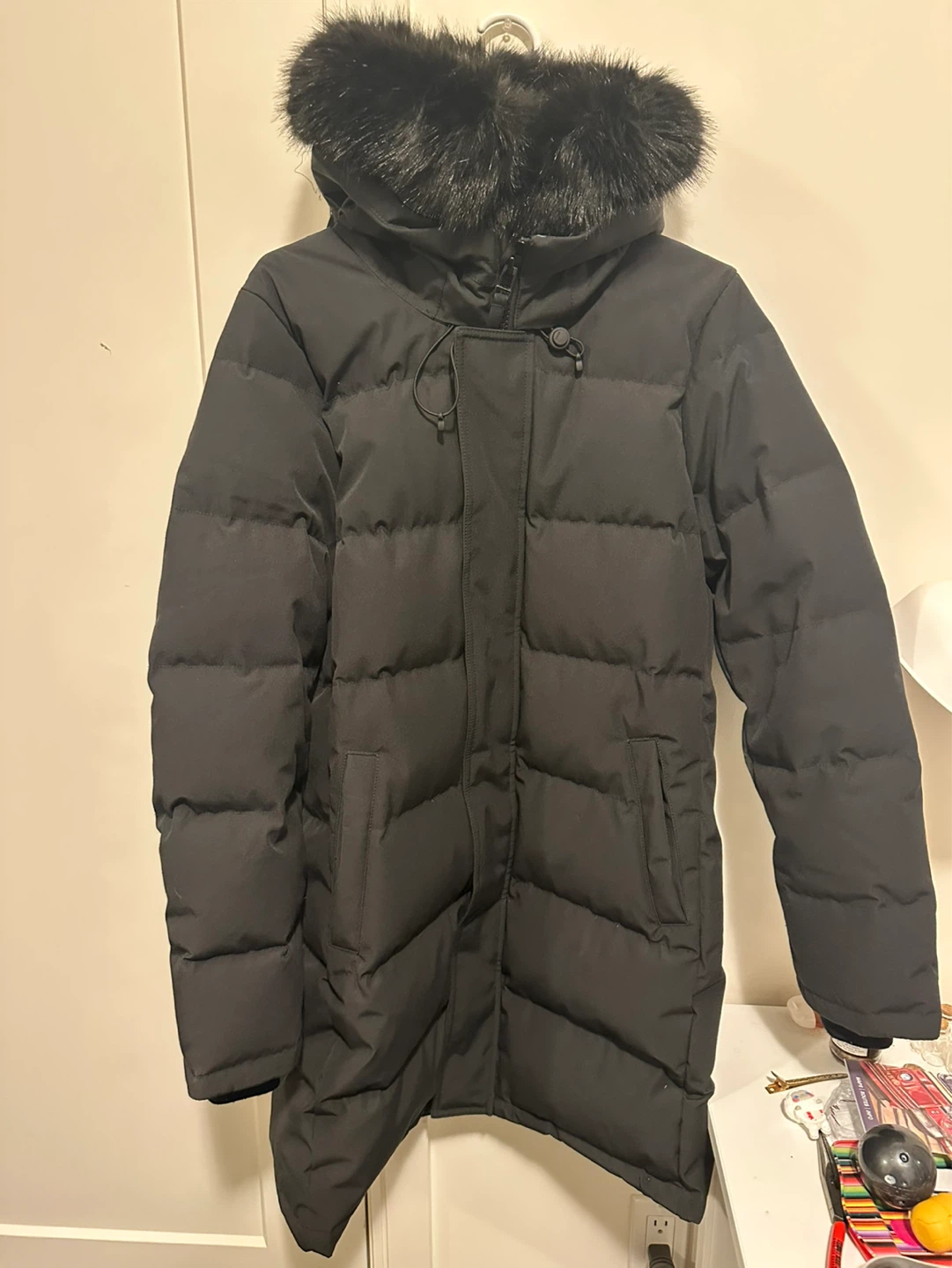 TNA The Powder Parka Black Size Medium