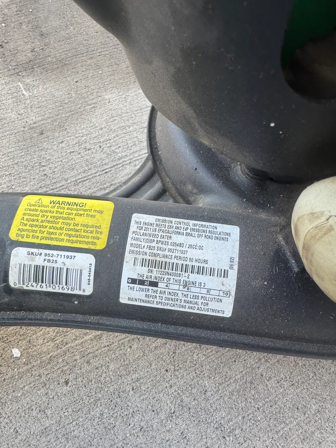 Weed Eater 25cc Gas Blower - photo 4