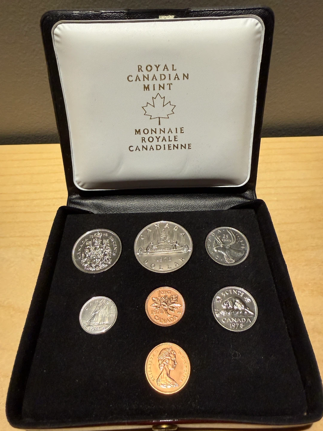 1978 Royal Canadian Mint Coin Set - photo 2