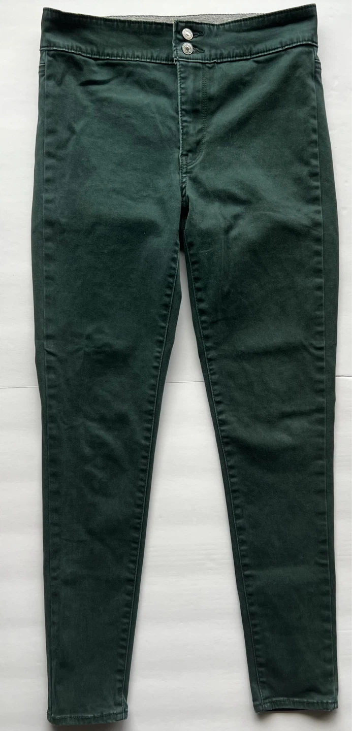 Levi's Women's Green Skinny Jeans Size 27 - photo 2