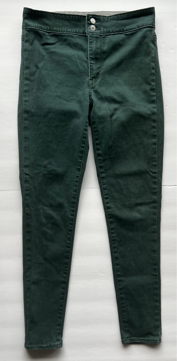 Levi's Women's Green Skinny Jeans Size 27 - photo 5