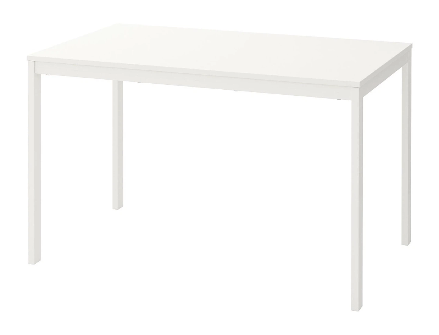 White Extendable Dining Table - photo 3