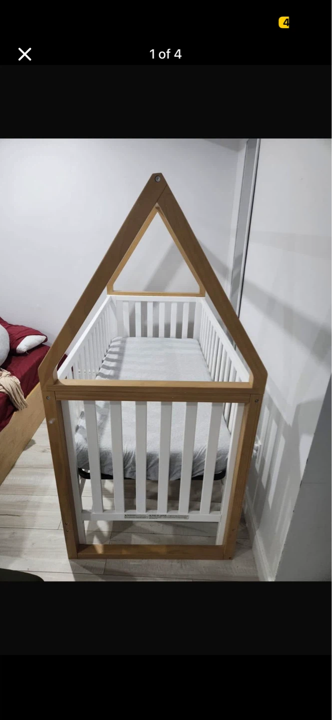 Wooden House Crib - photo 5