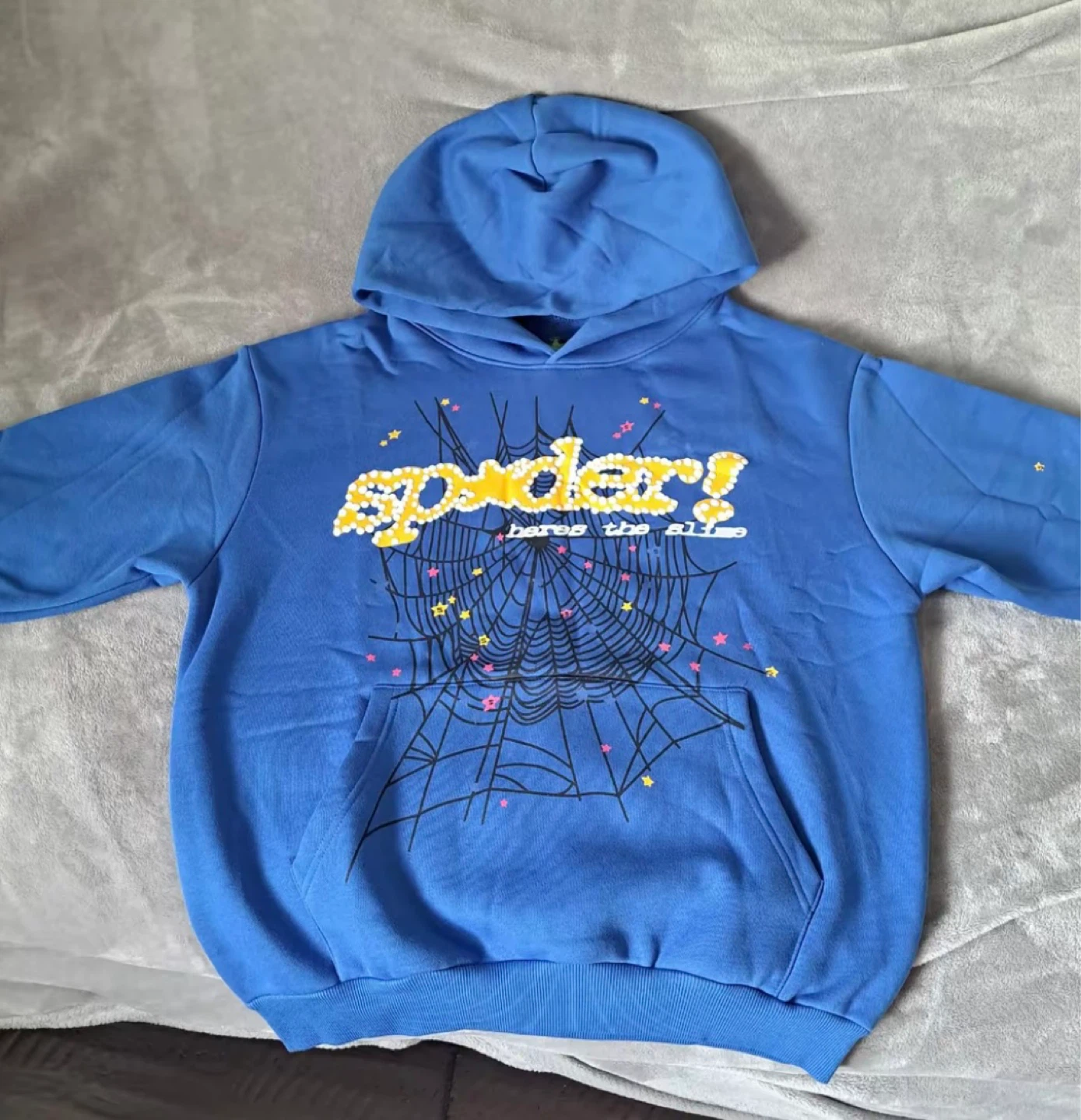 Spider "Bere the All" Hoodie - Blue - Size S