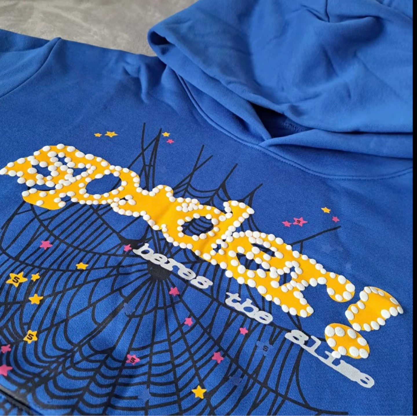 Spider "Bere the All" Hoodie - Blue - Size S - photo 2