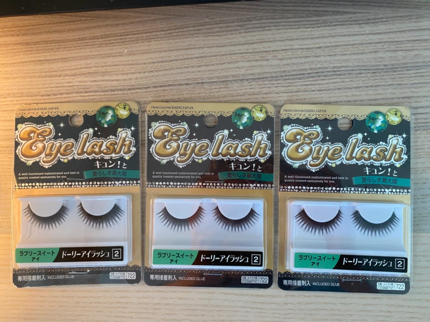False Eyelashes x3 Boxes (NEW!)