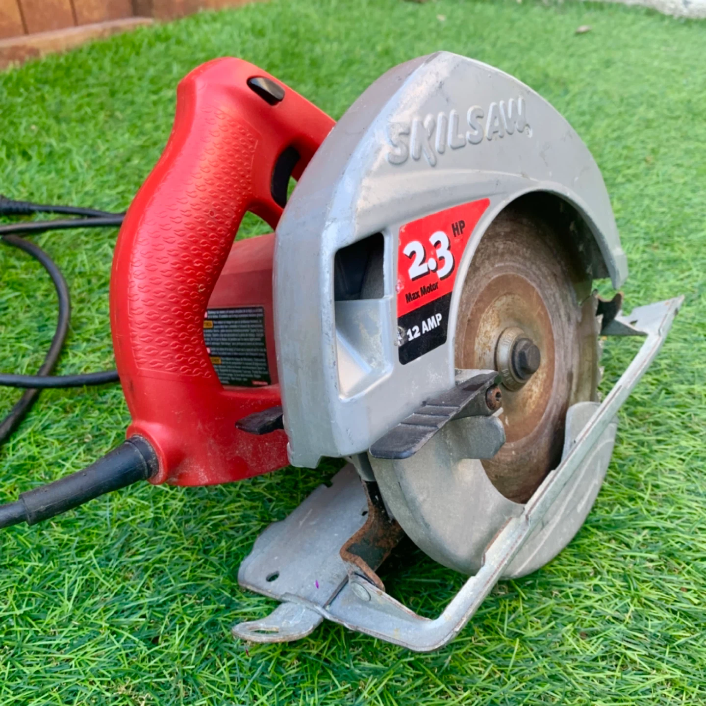 Circular Saw Skilsaw Power Tool 2.3HP 12 Amp Woodworking Tools - photo 5