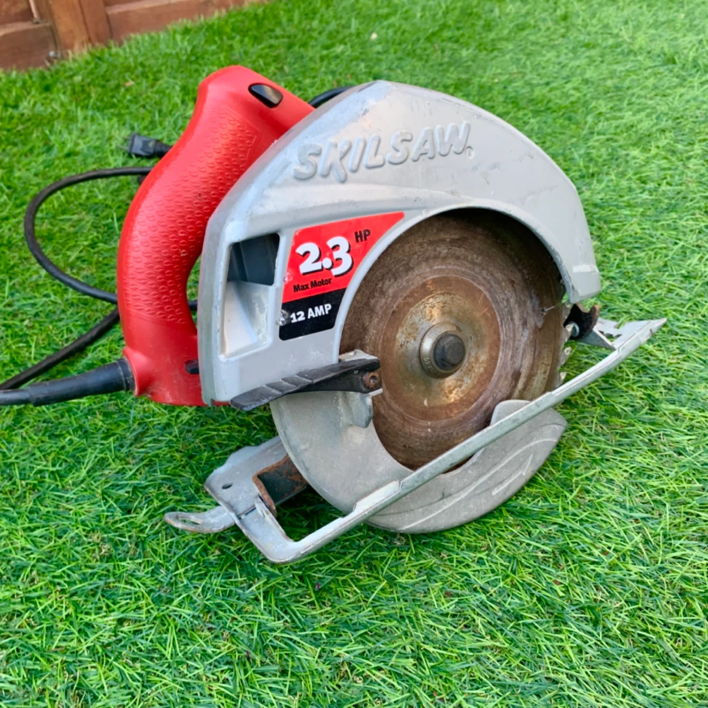 Circular Saw Skilsaw Power Tool 2.3HP 12 Amp Woodworking Tools - photo 3