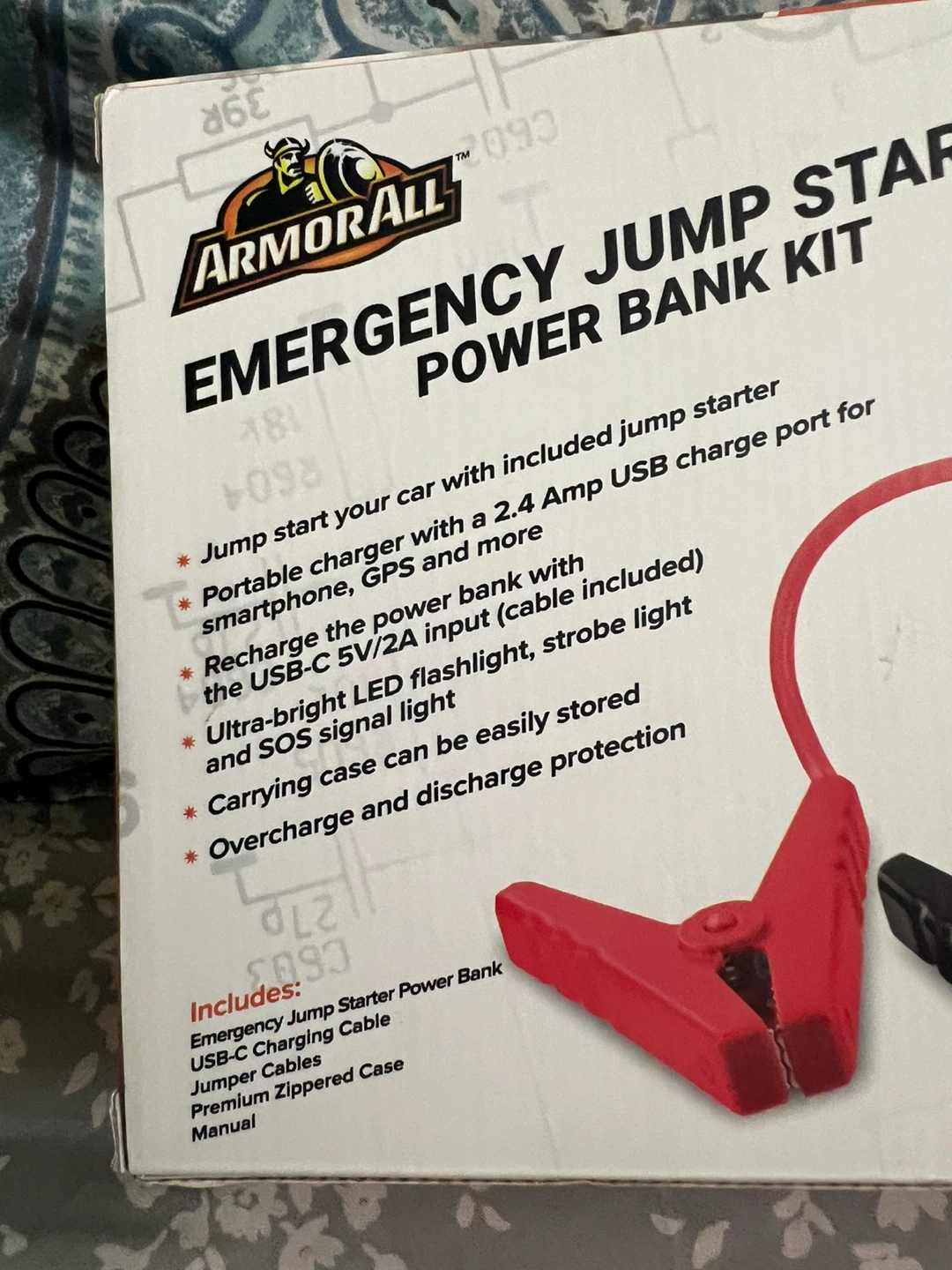 Armor All Emergency Jump Starter Power Bank Kit - photo 3