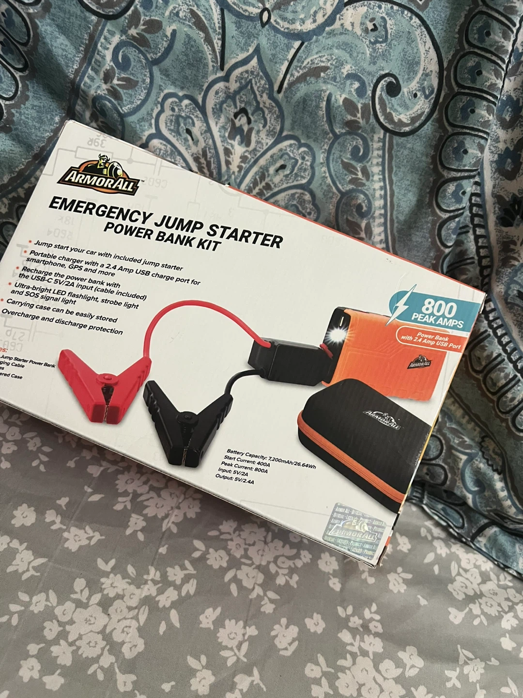 Armor All Emergency Jump Starter Power Bank Kit - photo 2