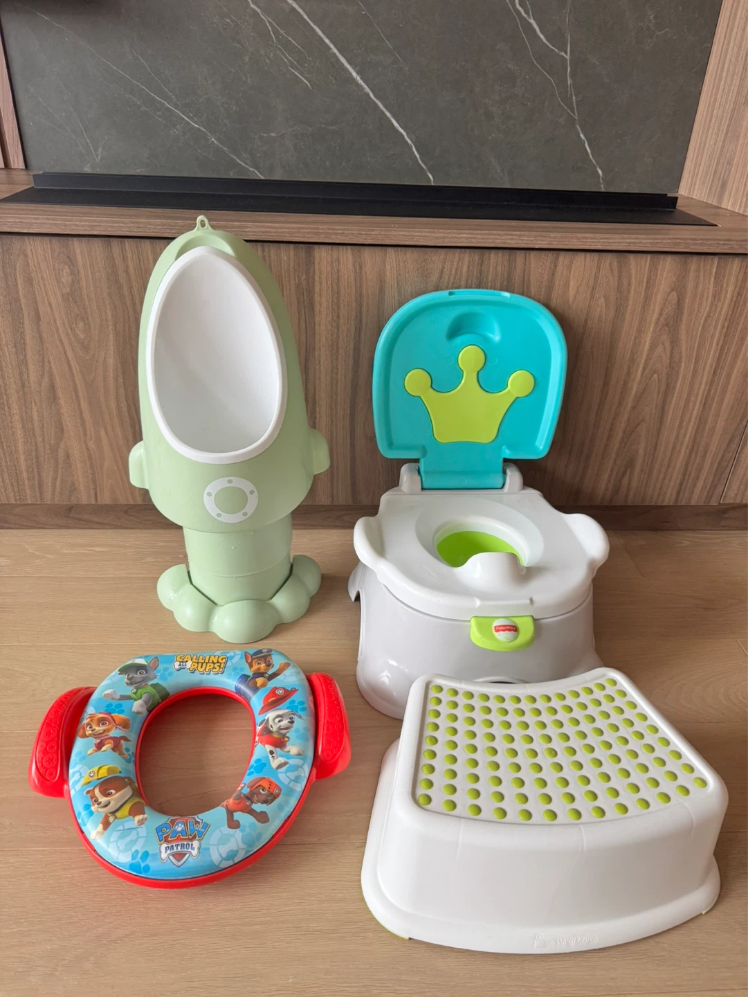 Toddler pottery training