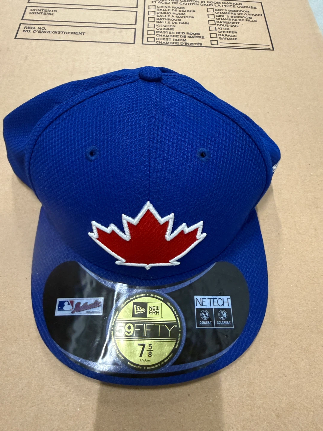 New Era Toronto Blue Jays 59FIFTY Fitted Baseball Cap Size 7 5/8 - photo 4