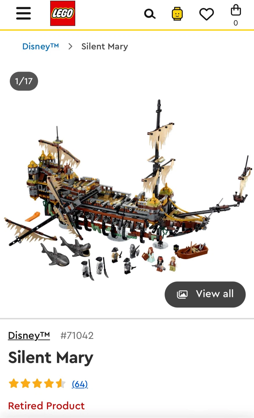 LEGO Pirates of the Caribbean Silent Mary Set 71042 - photo 2