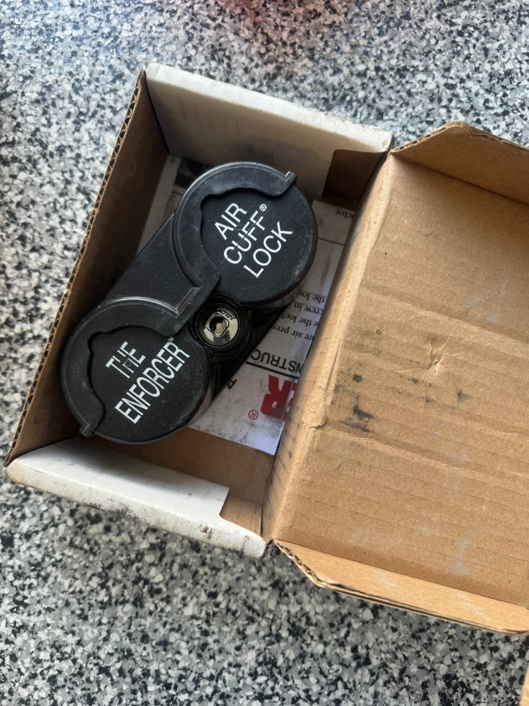 The Enforcer Air Cuff Lock #3000 - photo 2