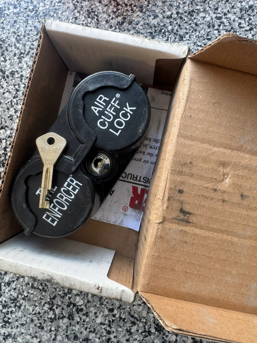 The Enforcer Air Cuff Lock #3000