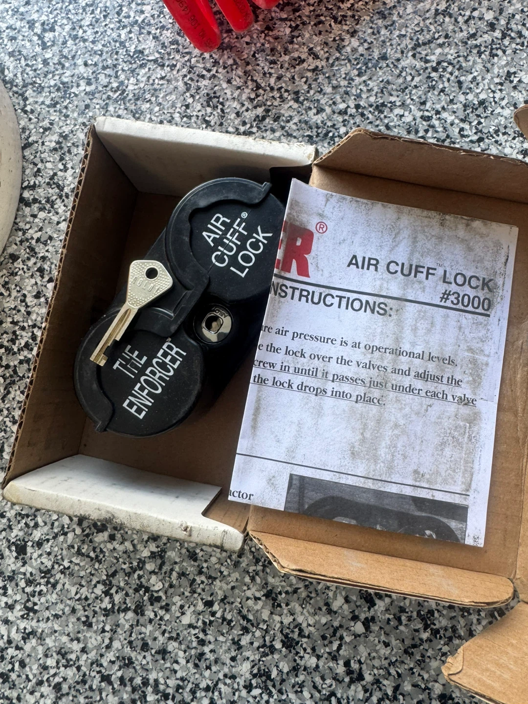 The Enforcer Air Cuff Lock #3000 - photo 3