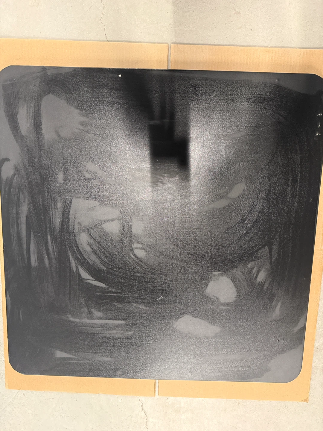 Black Folding Card Table - photo 5