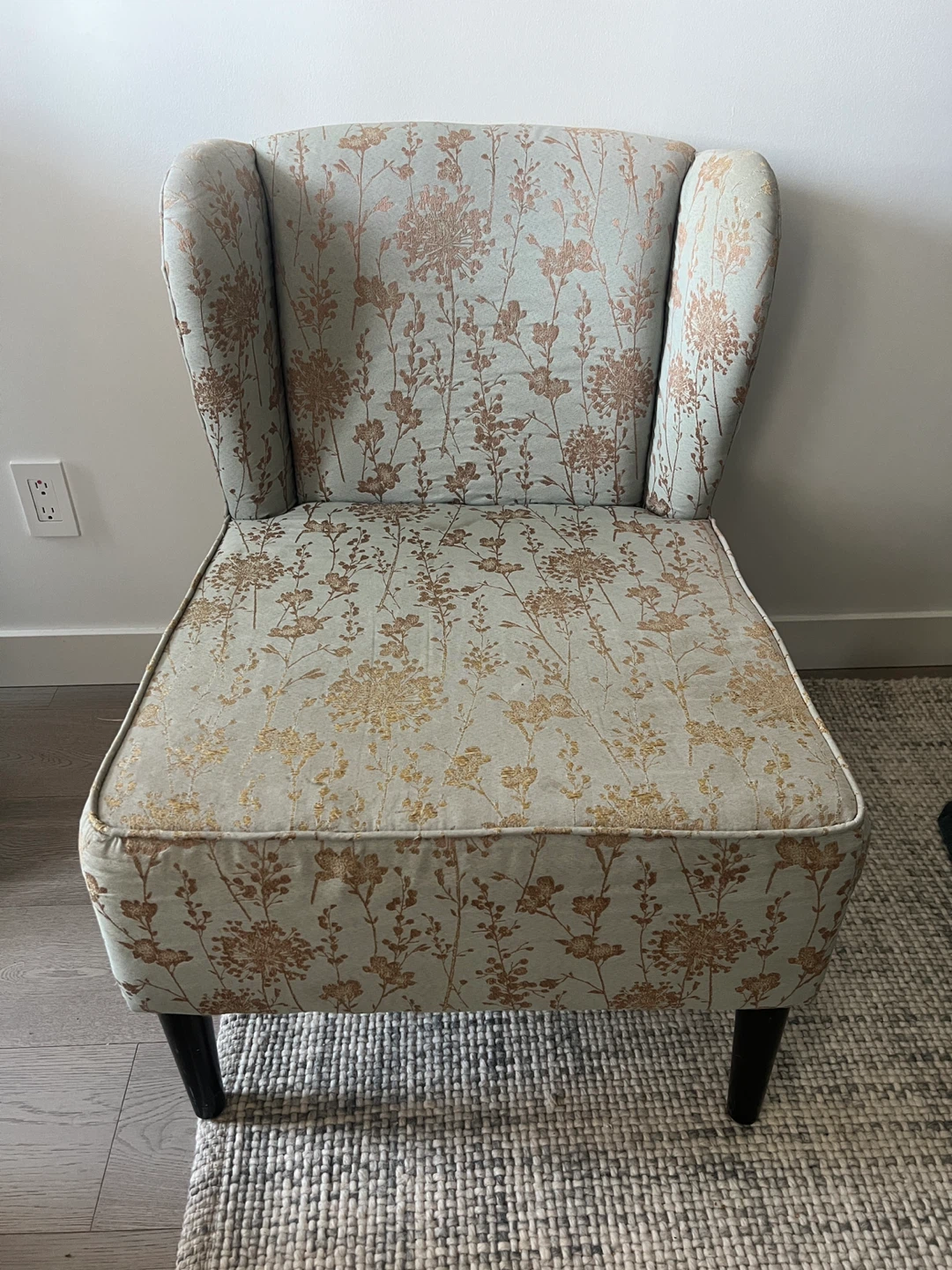 Accent Chair - Floral Pattern