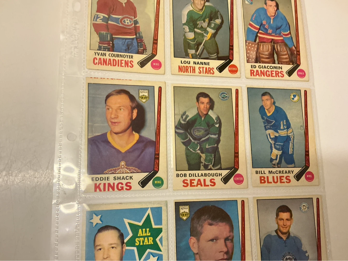 9. 1969-70 O-PEE-CHEE Hockey Trading Cards - photo 3