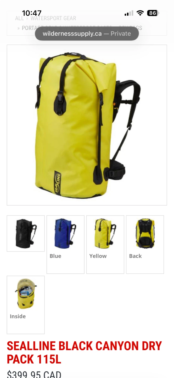 Sealine backpack 115L - photo 3