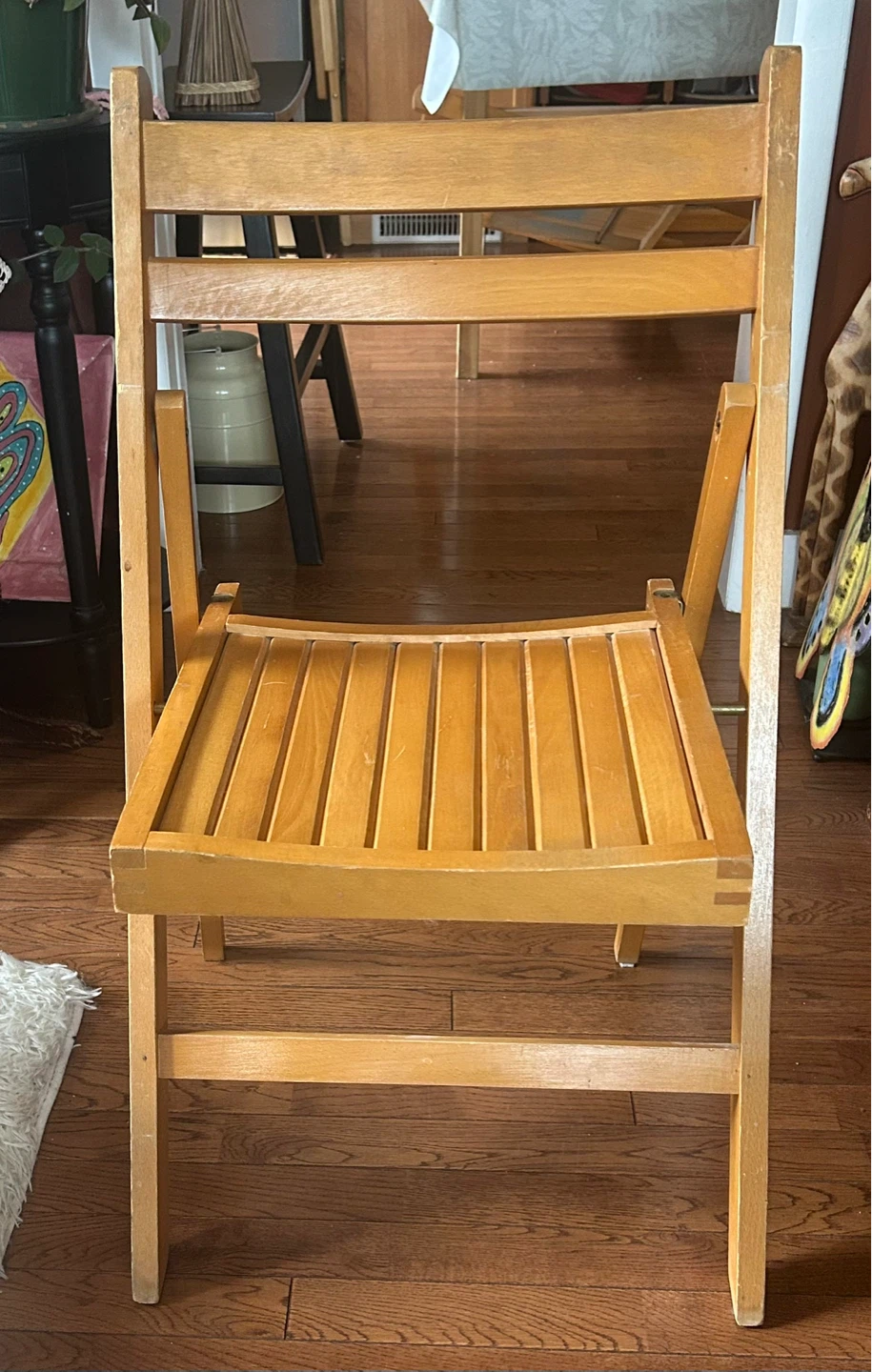 Wooden Folding Chair - photo 2