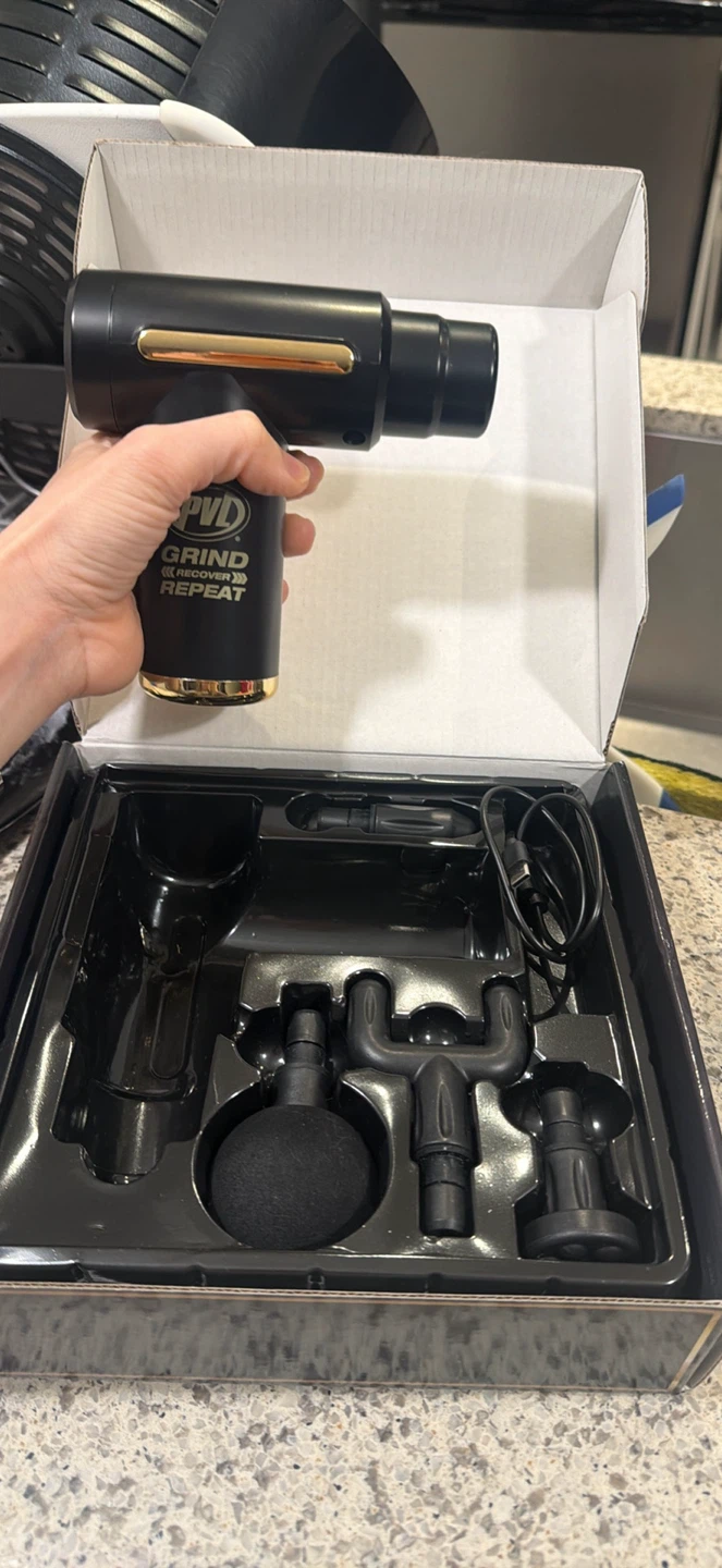 Massage Gun with 4 Heads - photo 2