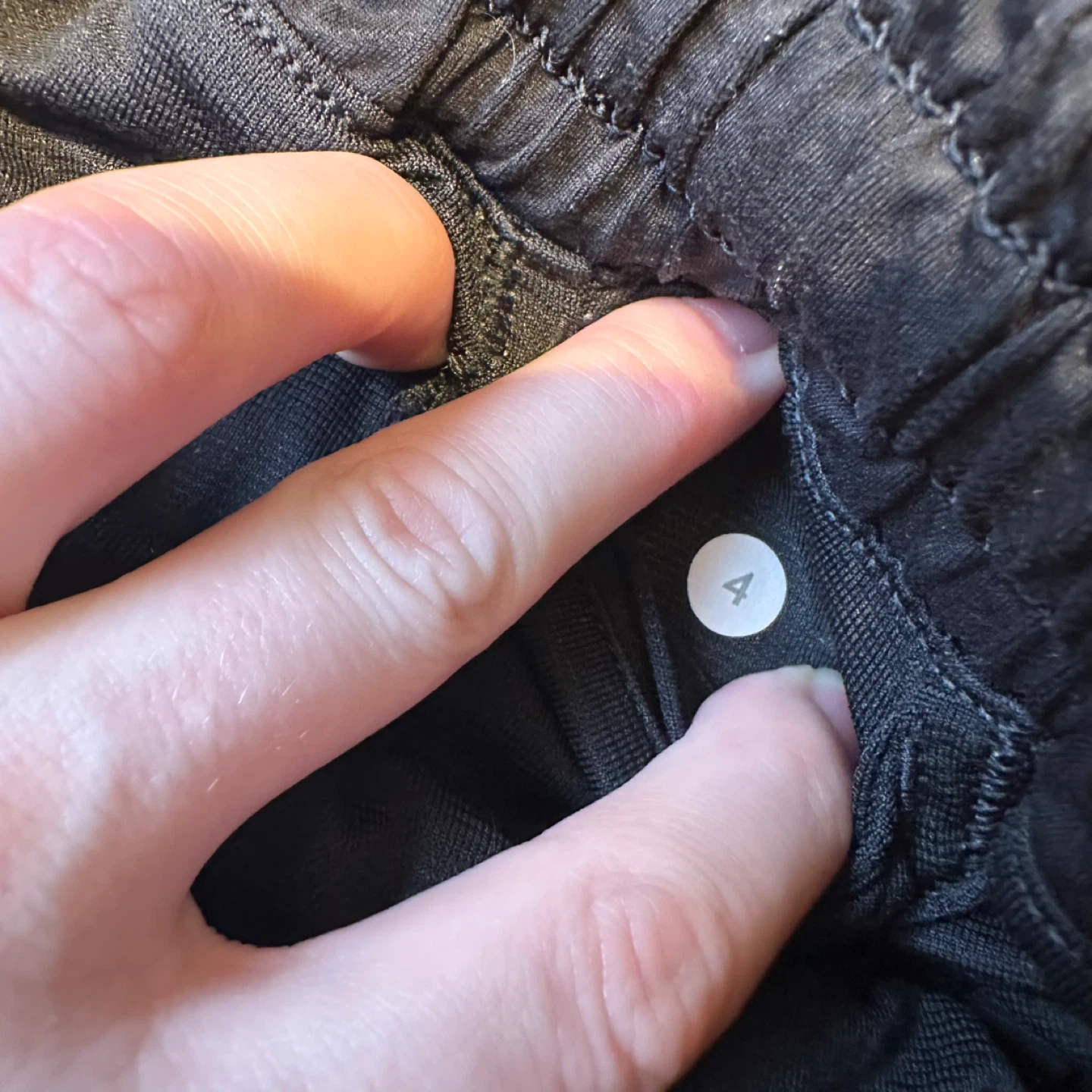 Lululemon Black Running Shorts Size 4 - photo 5
